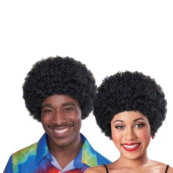Black Afro Hair Costume Wig - Picture 4 of 6